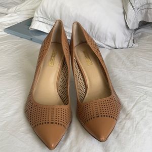 BCBG size 11 brown heels, worn once